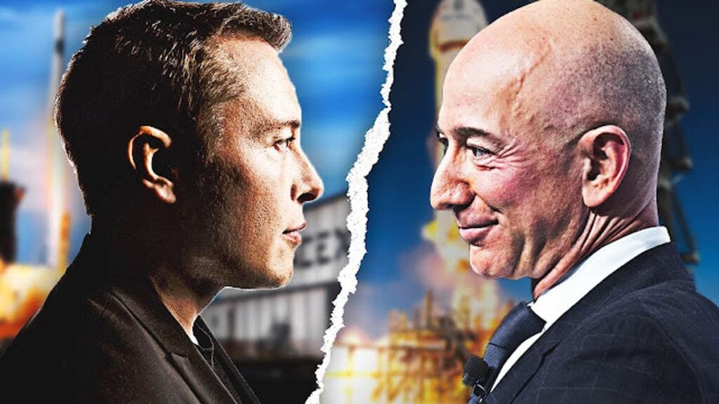 La différence entre Elon Musk et Jeff Bezos
