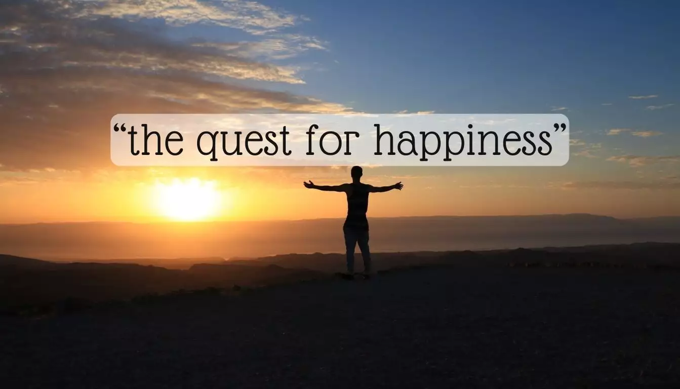 Poem about life and serenity ‘The Quest for Happiness’