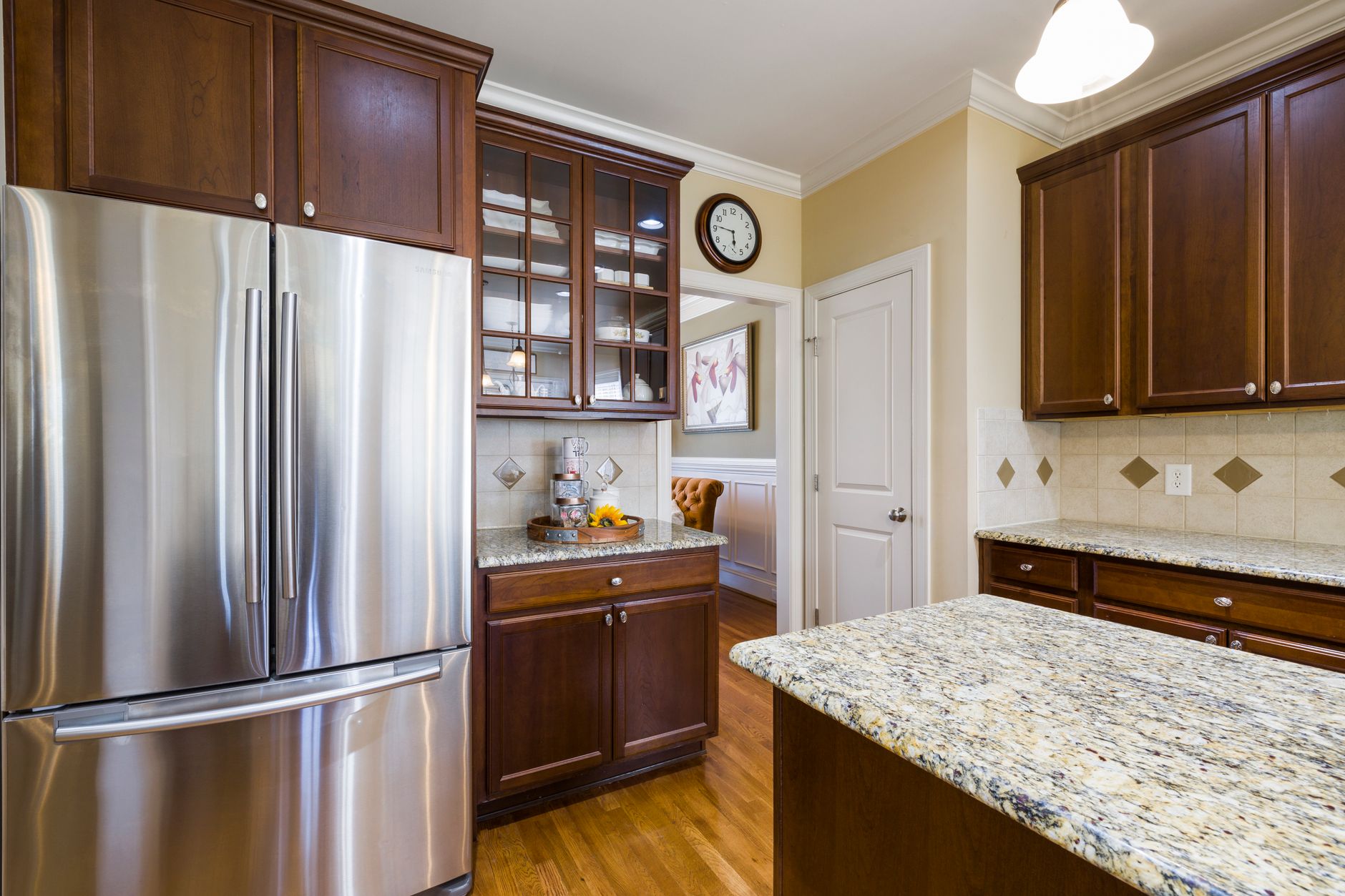 Intérieur de cuisine contemporaine